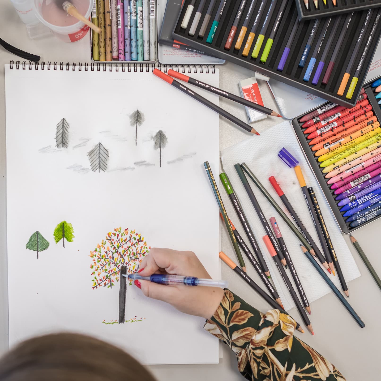 Drawing supplies